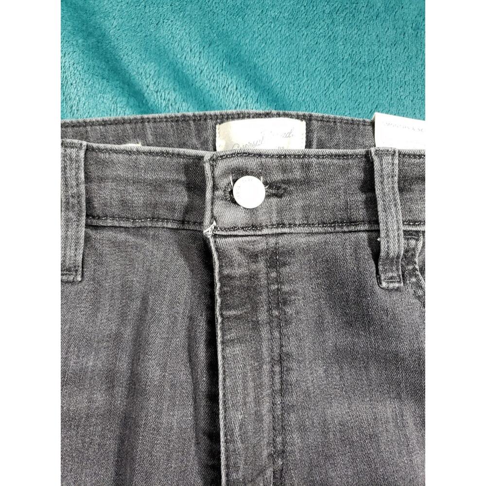 Universal Thread Jeans Size 16 Womens Black Stretch High Rise Skinny NWT - Picture 8 of 15